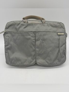Incase 13” Messenger Laptop Bag Gray Shoulder for MacBook Air/Pro Missing Strap